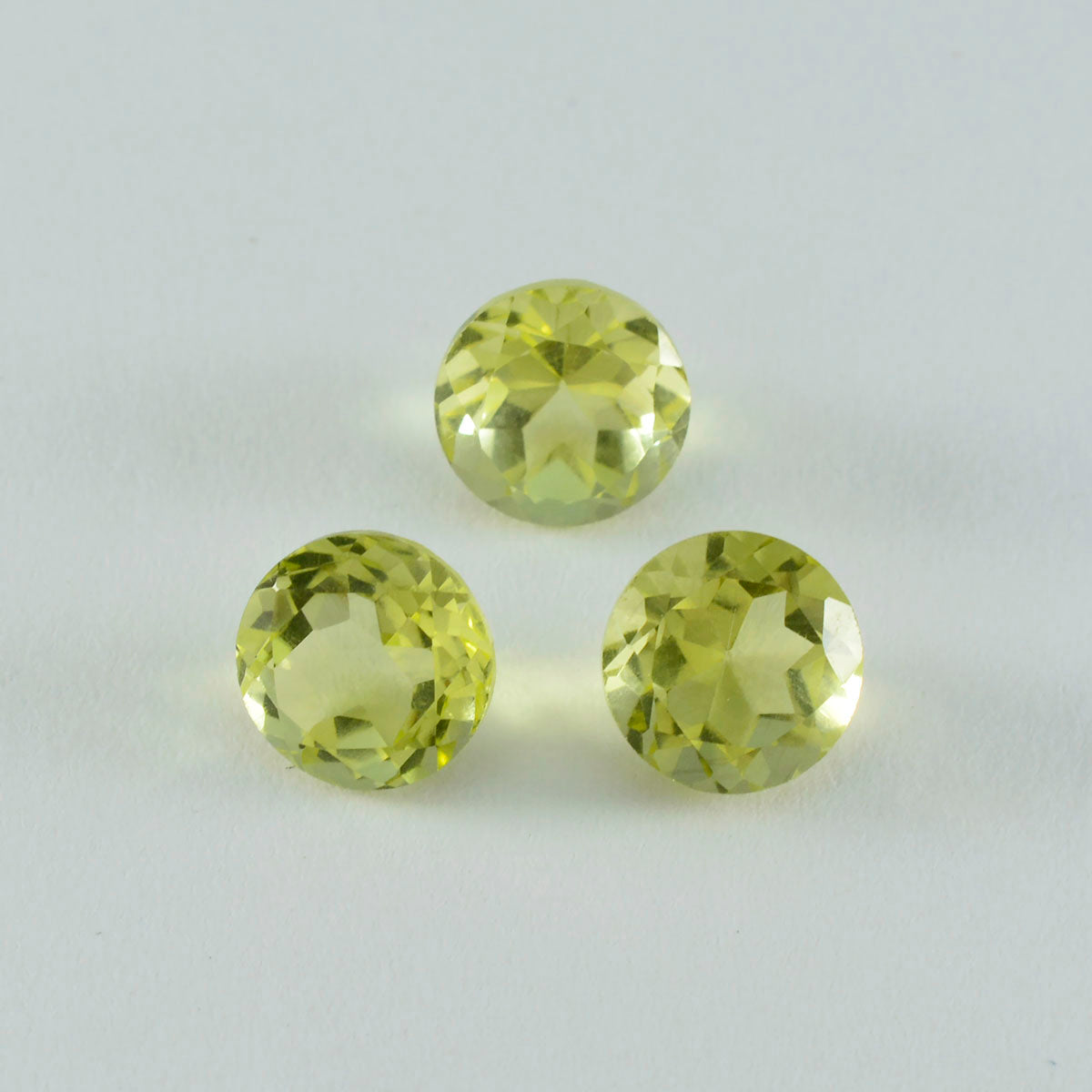 Lemon Quartz 1PC Large 10x10 MM Square Faceted Yellow Shine Semi Precious Loose Gemstones