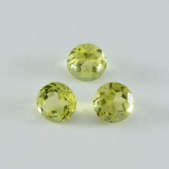 Lemon Quartz 1PC Large 10x10 MM Square Faceted Yellow Shine Semi Precious Loose Gemstones