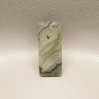 Moss Agate 10PC Tiny 3x6 MM Baguette Cabochon Green Luster semi Precious Loose Gems