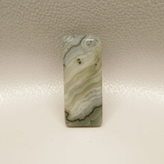 Moss Agate 10PC Tiny 3x6 MM Baguette Cabochon Green Luster semi Precious Loose Gems