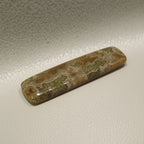 Moss Agate 10PC Tiny 3x6 MM Baguette Cabochon Green Luster semi Precious Loose Gems