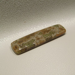 Moss Agate 10PC Tiny 3x6 MM Baguette Cabochon Green Luster semi Precious Loose Gems