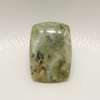 Moss Agate 10PC Tiny 3x5 MM Emerald Cabochon Green Lustrous semi Precious Loose Gemstone