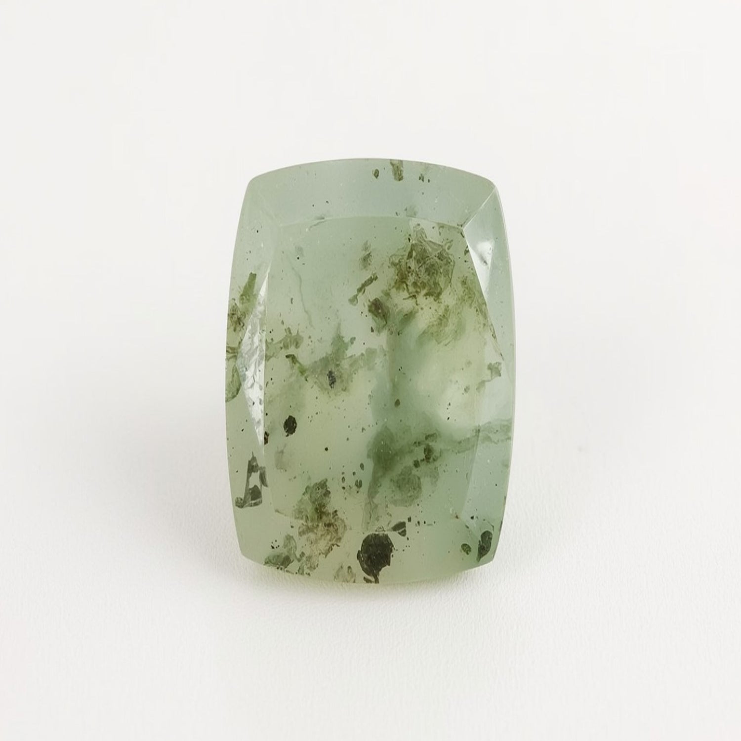 Moss Agate 1PC Tiny 5x7 MM Emerald Cabochon Green Fine semi Precious Semi Precious Gemstone