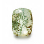 Moss Agate 1PC Small 6x8 MM Emerald Cabochon Green High-Quality semi Precious Precious Gemstone