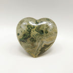 Moss Agate 10PC Tiny 5x5 MM Heart Cabochon Green Sparkling semi Precious Loose Gemstone