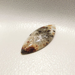 Moss Agate 10PC Tiny 3x6 MM Marquise  Cabochon Green High-Quality semi Precious Loose Gems