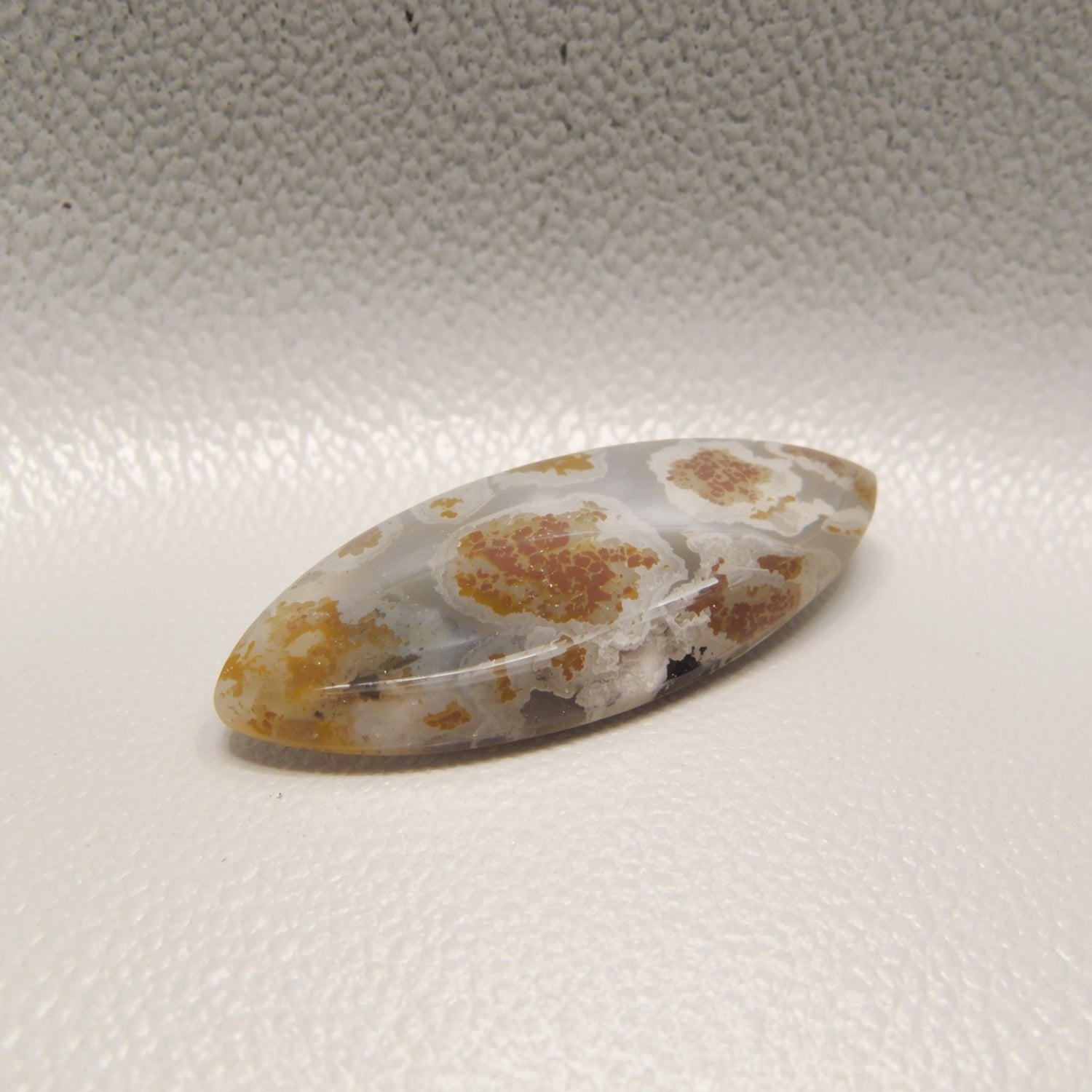 Moss Agate 1PC Large 8x16 MM Marquise  Cabochon Green Fiery semi Precious Gems