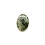 Moss Agate 10PC Tiny 3x5 MM Oval Cabochon Green Genuine semi Precious Precious Gemstone