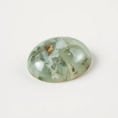 Moss Agate 1PC Small 7x9 MM Oval Cabochon Green Sparkling semi Precious Semi Precious Gemstone