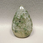 Moss Agate 1PC Large 10x12 MM Pear Cabochon Green Superior semi Precious Loose Gemstone