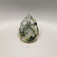 Moss Agate 10PC Tiny 4x6 MM Pear Cabochon Green Polished semi Precious Precious Gemstone