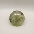 Moss Agate 1PC Large 10x10 MM Round Cabochon Green Lustrous semi Precious Gems