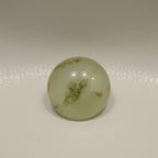 Moss Agate 1PC Tiny 6x6 MM Round Cabochon Green Sparkling semi Precious Loose Gemstone