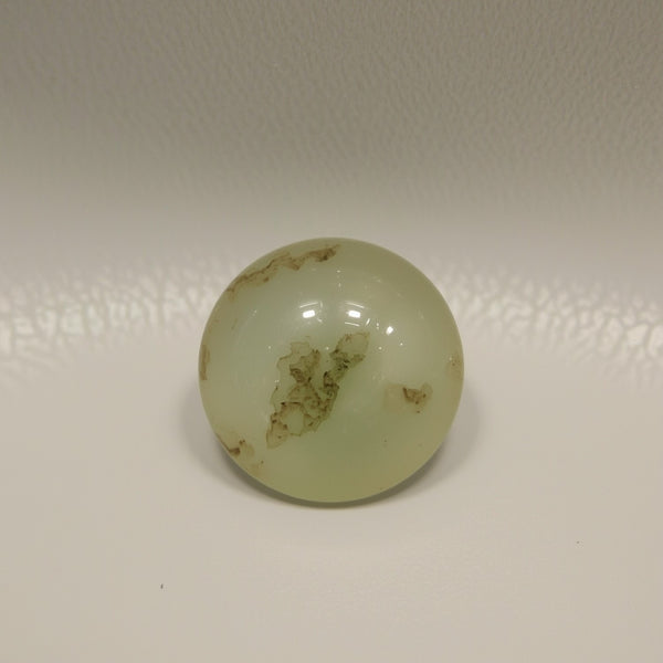 Moss Agate 1PC Tiny 6x6 MM Round Cabochon Green Sparkling semi Precious Loose Gemstone