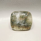 Moss Agate 10PC Tiny 4x4 MM Square Cabochon Green Genuine semi Precious Precious Gemstone