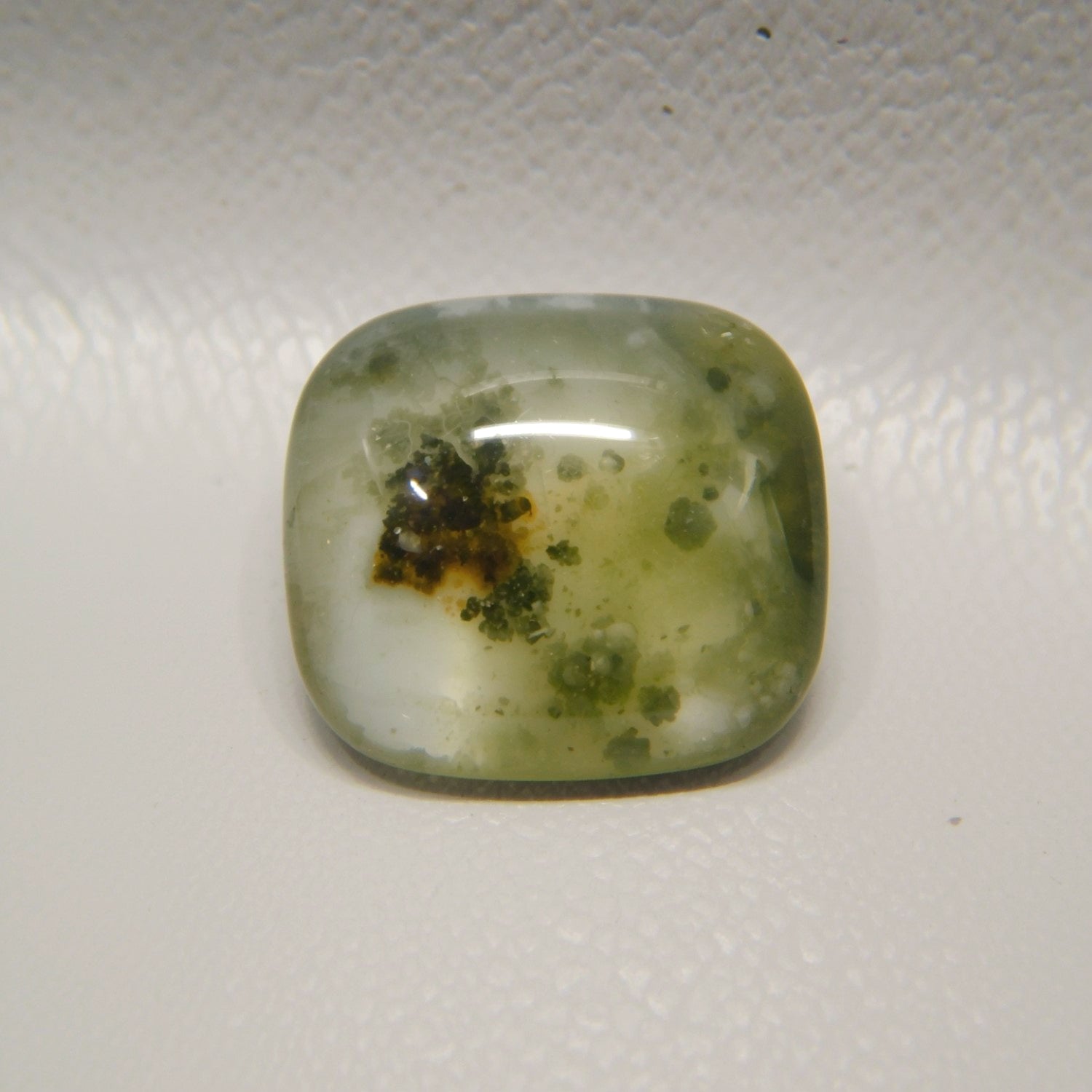 Moss Agate 1PC Tiny 6x6 MM Square Cabochon Green Pure semi Precious Loose Gems Secondary image
