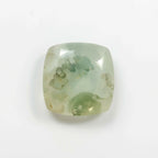 Moss Agate 1PC Small 7x7 MM Square Cabochon Green Fiery semi Precious Loose Gemstone