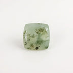Moss Agate 1PC Medium 9x9 MM Square Cabochon Green Sparkling semi Precious Semi Precious Gemstone