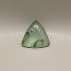 Moss Agate 1PC Large 10x10 MM Triangle Cabochon Green Superior semi Precious Loose Gemstone