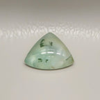 Moss Agate 10PC Tiny 4x4 MM Triangle Cabochon Green Lustrous semi Precious Loose Gemstone