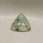 Moss Agate 10PC Tiny 4x4 MM Triangle Cabochon Green Lustrous semi Precious Loose Gemstone