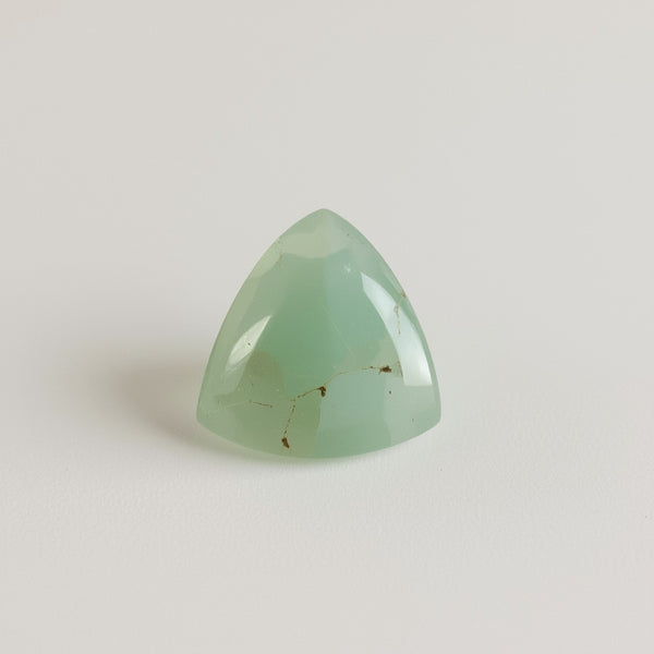 Moss Agate 10PC Tiny 5x5 MM Triangle Cabochon Green Shine semi Precious Loose Gemstones