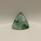 Moss Agate 1PC Tiny 6x6 MM Triangle Cabochon Green Fine semi Precious Semi Precious Gemstone