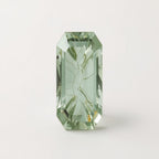 Moss Agate 1PC Tiny 3x6 MM Baguette Faceted Green Pure Semi Precious Loose Gems