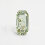 Moss Agate 1PC Small 5x10 MM Baguette Faceted Green Brilliant Semi Precious Loose Gemstones