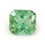 Moss Agate 1PC Chunky 16x16 MM Cushion Faceted Green Pure Semi Precious Loose Gemstones