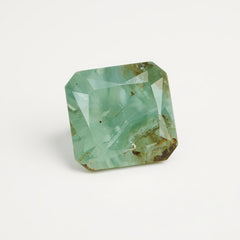 Moss Agate 1PC Tiny 6x6 MM Cushion Faceted Green Polished Semi Precious Loose Gems