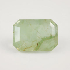 Moss Agate 1PC Chunky 13x18 MM Emerald Faceted Green Fiery Semi Precious Loose Gemstone