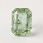 Moss Agate 1PC Chunky 15x20 MM Emerald Faceted Green Brilliant Semi Precious Loose Gemstones