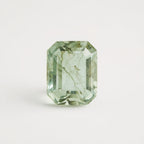 Moss Agate 1PC Tiny 4x6 MM Emerald Faceted Green Sparkling Semi Precious Loose Gemstone