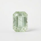 Moss Agate 1PC Tiny 4x6 MM Emerald Faceted Green Sparkling Semi Precious Loose Gemstone