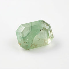 Moss Agate 1PC Small 6x8 MM Emerald Faceted Green Splendid Semi Precious Gems