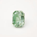 Moss Agate 1PC Small 7x9 MM Emerald Faceted Green Lustrous Semi Precious Loose Gemstone