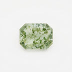 Moss Agate 1PC Large 9x11 MM Emerald Faceted Green High-Quality Semi Precious Loose Gems