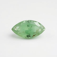 Moss Agate 10PC Tiny 2.5x5 MM Marquise Faceted Green Lustrous Semi Precious Loose Gemstone