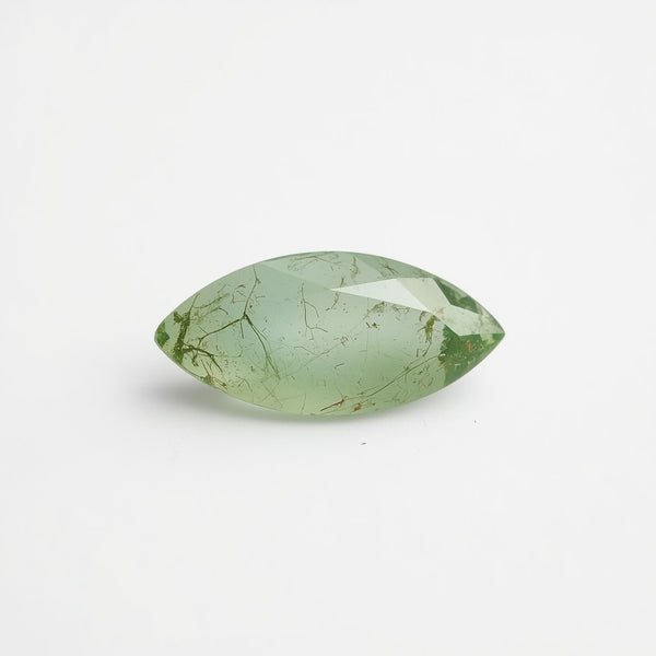 Moss Agate 1PC Tiny 3x6 MM Marquise Faceted Green Shine Semi Precious Loose Gemstones