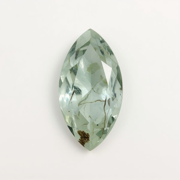Moss Agate 1PC Tiny 4x8 MM Marquise Faceted Green Fine Semi Precious Gems