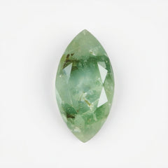Moss Agate 1PC Small 5x10 MM Marquise Faceted Green High-Quality Semi Precious Loose Gems