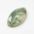 Moss Agate 1PC Medium 7x14 MM Marquise Faceted Green Genuine Semi Precious Loose Gemstones