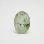 Moss Agate 1PC Chunky 13x18 MM Oval Faceted Green Fine Semi Precious Loose Gemstone