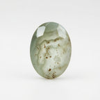 Moss Agate 1PC Chunky 15x20 MM Oval Faceted Green High-Quality Semi Precious Loose Gemstones
