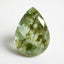 Moss Agate 1PC Chunky 15x20 MM Pear Faceted Green Luster Semi Precious Loose Gems