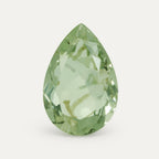 Moss Agate 1PC Chunky 15x20 MM Pear Faceted Green Luster Semi Precious Loose Gems