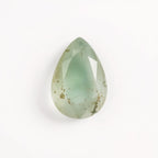 Moss Agate 1PC Tiny 4x6 MM Pear Faceted Green Lustrous Semi Precious Gems