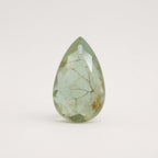 Moss Agate 1PC Tiny 5x7 MM Pear Faceted Green Shine Semi Precious Loose Gems